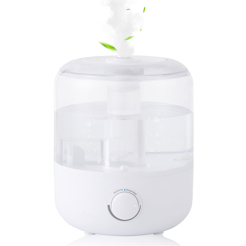3L Cool Mist Humidifier for Home – Quiet BPA-Free Humidifier with 360° Dual Nozzles