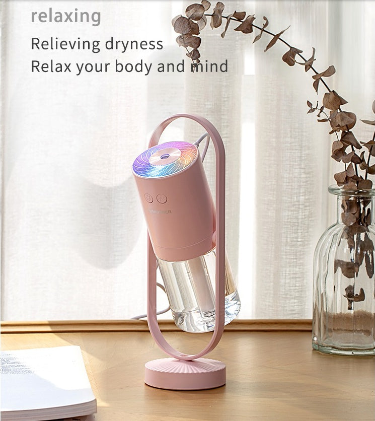 Relaxing LED Humidifier – Cool Mist Anywhere