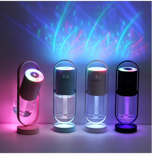 Relaxing LED Humidifier – Cool Mist Anywhere